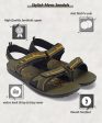 Paragon PUK2217G Men Stylish Velcro Sandals | Comfortable Sporty Sandals for Daily Outdoor Use | Casual Athletic Sandals with Cushioned Soles Online Sale