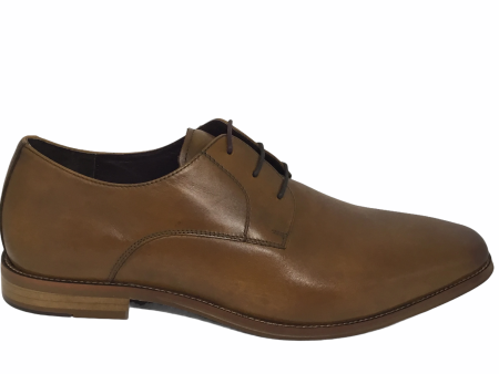 Julius Marlow Parallel Cognac Leather Dress shoe For Sale