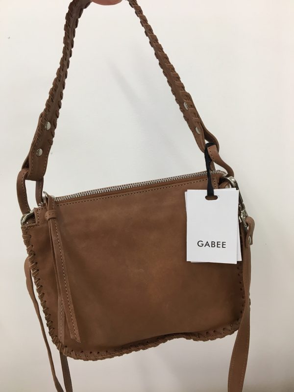 Gabee Taupe Leather Bag LW65004 Cheap