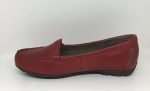 Naturalizer Kellyn Classic Dark Venom Red Leather Loafer Moccasin For Cheap