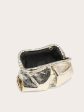 Gold Crackle finish evening clutch on Sale