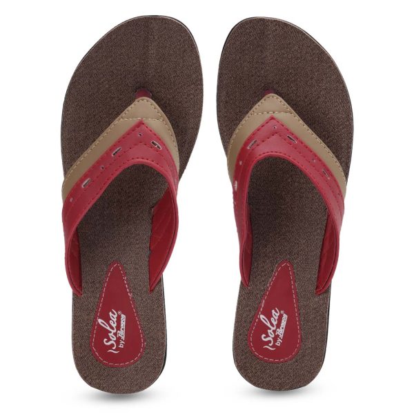 Paragon PU7991L Women Stylish Lightweight Flipflops | Comfortable with Anti skid soles | Casual & Trendy Slippers | Indoor & Outdoor Discount