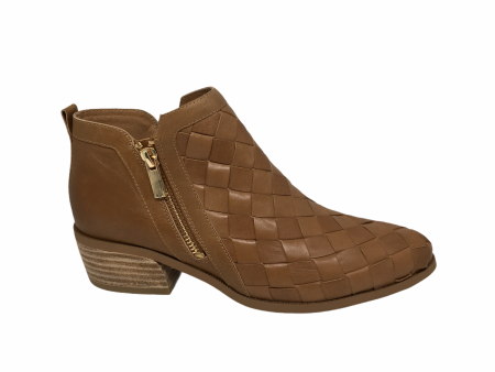 Django & Juliette Case Tan Leather Boot Hot on Sale