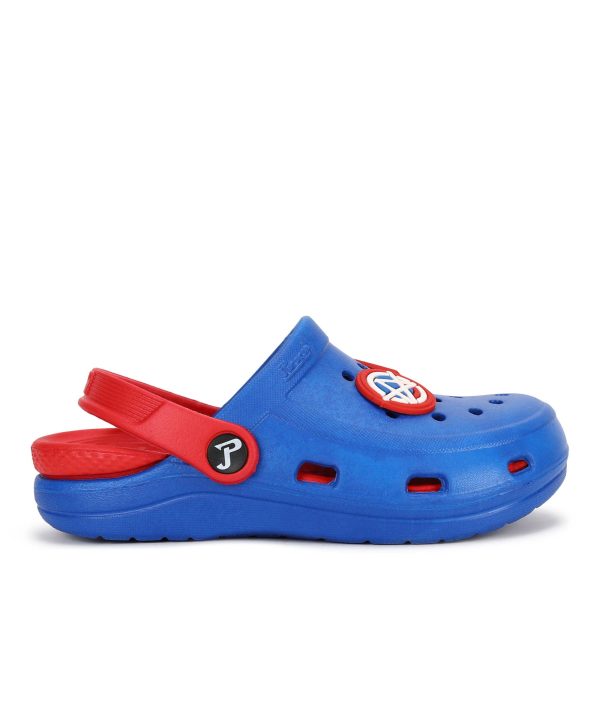 Marvel Captain America EVMK8013K Kids  Casual Clogs | Stylish Clogs for Kids with Durable Sole, Cushioned Foot Support & Sturdy Build | Ideal for Outdoor Use Online