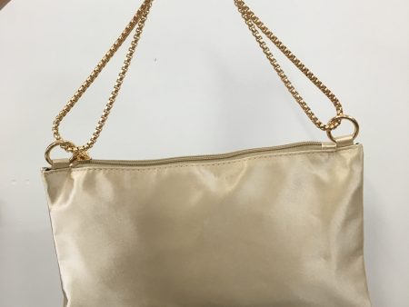 Champagne Satin Clutch Hot on Sale