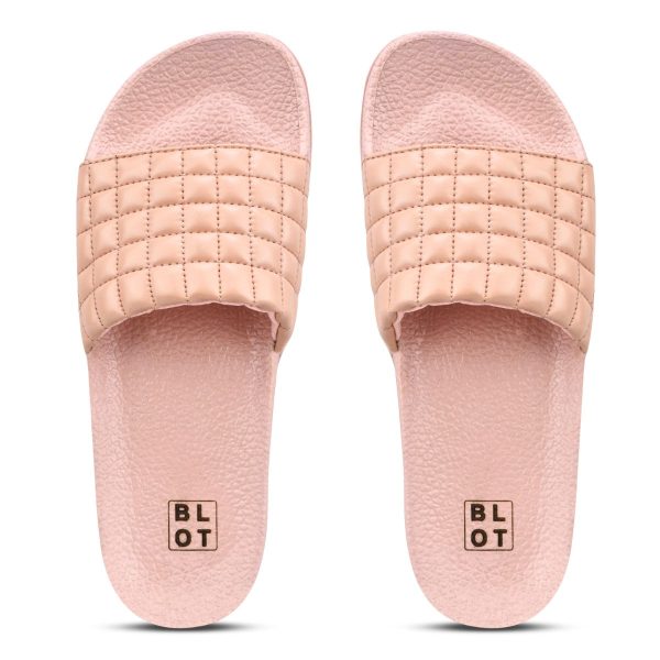 Paragon  K10904L Women Casual Slides | Stylish Sliders for Everyday Use for Ladies | Trendy & Comfortable Slippers with Cushioned Soles Fashion