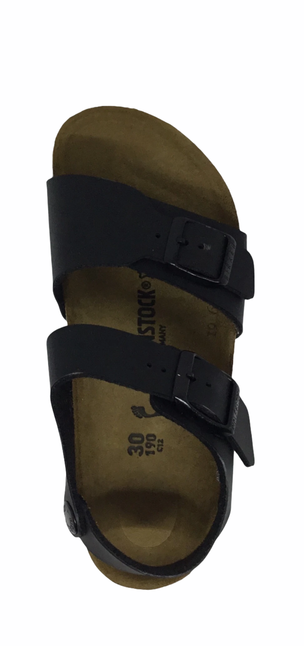 Birkenstock Junior Kids New York ~ Black ~ Mocca ~ Narrow Fit Supply