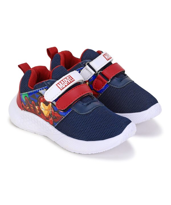 Marvel Ironman MK8009K Casual Shoes for Kids | Comfortable and Stylish Footwear for Boys | Durable Construction, Cushioned Support, and Stylish Velcro Design | Ideal for Everyday Use Blue Online