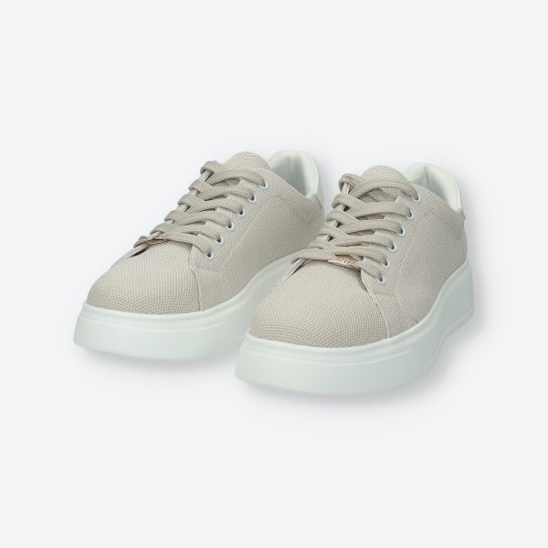 Sneakers platform con logo Discount