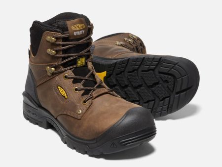 Men s Independence Mid All Leather WP by KEEN Utility Fashion