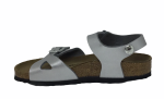 Birkenstock Junior Kids Rio Silver Narrow Fit Cheap