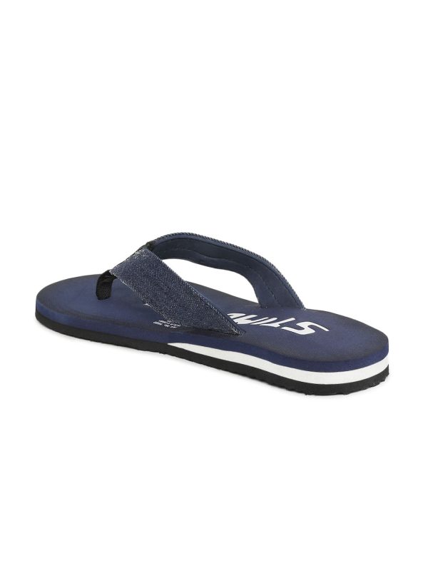 Men s Stimulus Blue Flip Flops Cheap