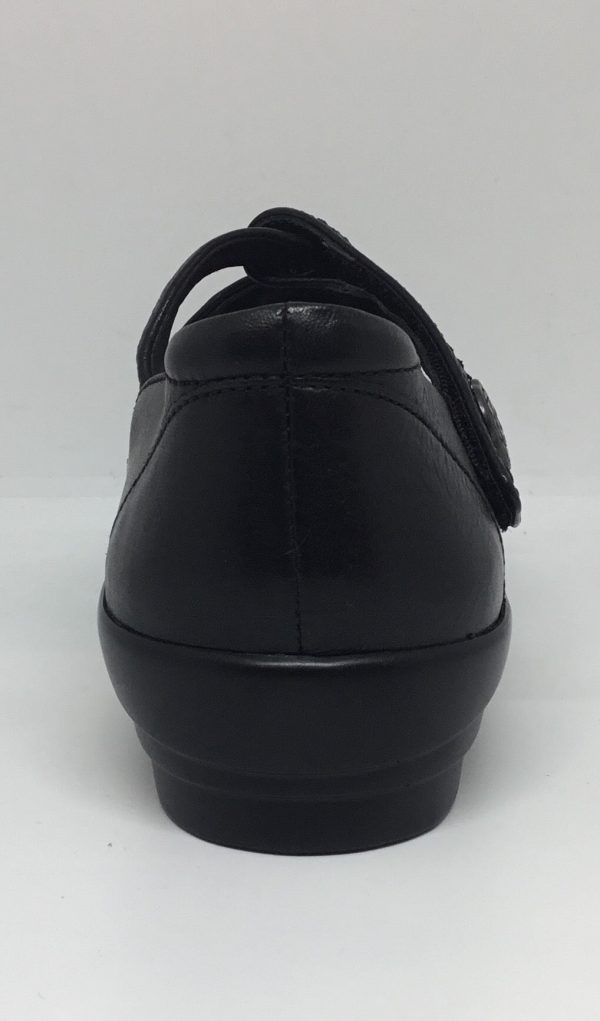 Ziera Doxie ~ Greige ~ Black ~ Leather Online now