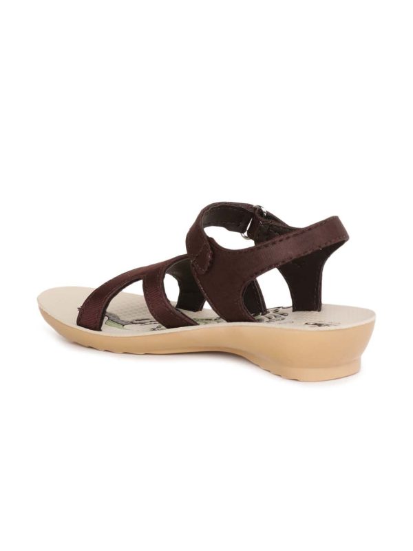 Kids P-Toes Brown Sandal Online Hot Sale