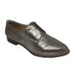 Ziera Omari Mid Grey Metallic Leather XW Sale