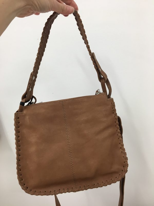 Gabee Taupe Leather Bag LW65004 Cheap