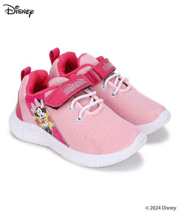 Disney Minnie Mouse DK8012K Kids  Casual Shoes | Comfortable and Stylish Footwear for Girls with Durable Construction, Cushioned Support, and Stylish Design | Ideal for Everyday Use Pink Cheap