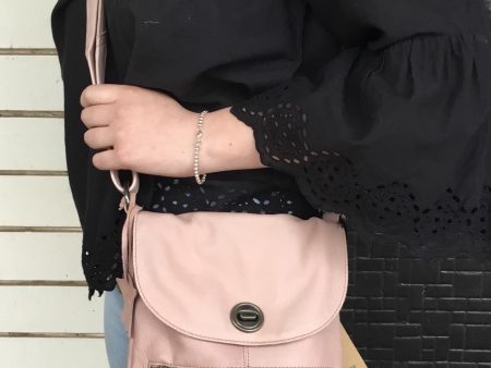 Rugged Hide Tayla Blush Bag Cheap