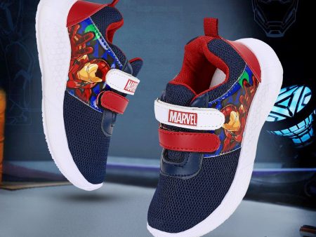 Marvel Ironman MK8009K Casual Shoes for Kids | Comfortable and Stylish Footwear for Boys | Durable Construction, Cushioned Support, and Stylish Velcro Design | Ideal for Everyday Use Blue Online