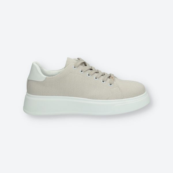 Sneakers platform con logo Discount