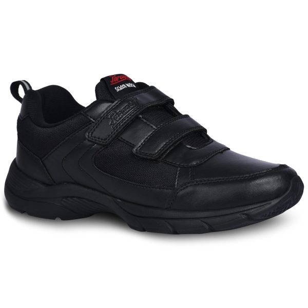 Paragon FBK0774B Kids Boys Girls School Shoes Comfortable Cushioned Soles | Durable | Daily & Occasion wear Black Fashion