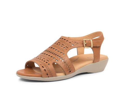 Ziera Echo Tan Sandal For Cheap