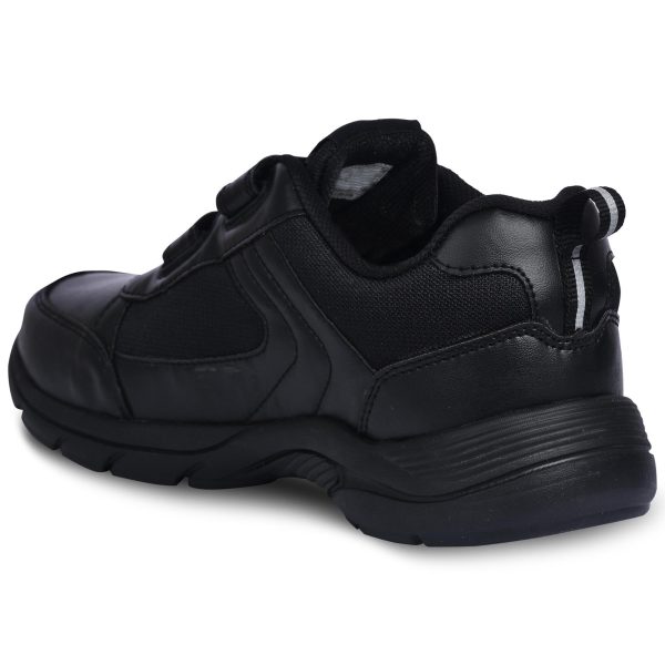 Paragon FBK0774B Kids Boys Girls School Shoes Comfortable Cushioned Soles | Durable | Daily & Occasion wear Black Fashion