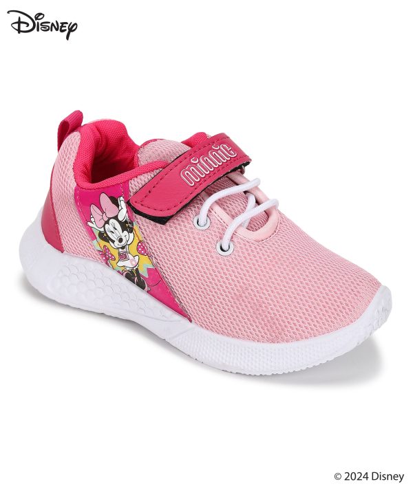 Disney Minnie Mouse DK8012K Kids  Casual Shoes | Comfortable and Stylish Footwear for Girls with Durable Construction, Cushioned Support, and Stylish Design | Ideal for Everyday Use Pink Cheap