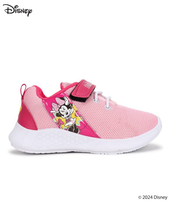 Disney Minnie Mouse DK8012K Kids  Casual Shoes | Comfortable and Stylish Footwear for Girls with Durable Construction, Cushioned Support, and Stylish Design | Ideal for Everyday Use Pink Cheap