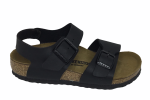 Birkenstock Junior Kids New York ~ Black ~ Mocca ~ Narrow Fit Supply