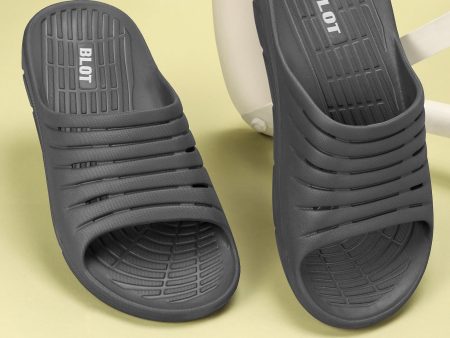 Paragon Blot K10910G Men Casual Sliders | Stylish Trendy Lightweight Slides | Casual & Comfortable Slippers | For Everyday Use For Sale