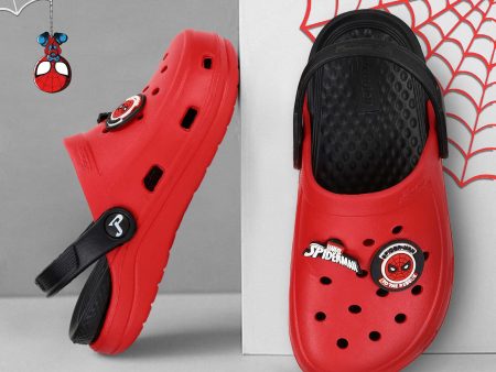 Marvel Spiderman EVMK8013K Kids  Casual Clogs | Stylish Clogs for Kids with Durable Sole, Cushioned Foot Support & Sturdy Build | Ideal for Outdoor Use Online Hot Sale