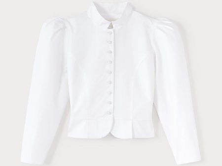 Blouse 24f4jac60 Amoako Popelin White For Cheap