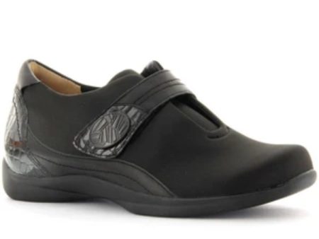 Ziera Unique Black Support Shoe Online