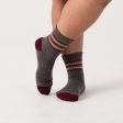 9502 Women s Multi Stripe Cushioned Micro Crew Socks by Wide Open Supply