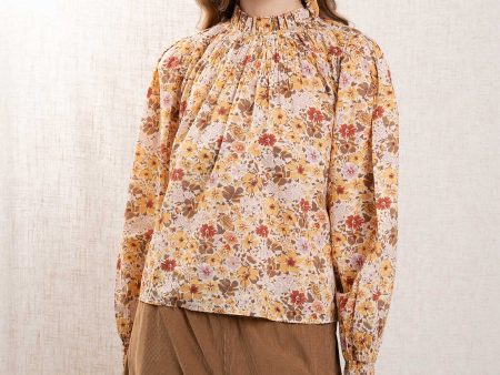 Blouse Tissam Tissam Fleur Ecru on Sale