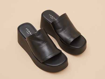 587- Eugene Cuir Noir Discount