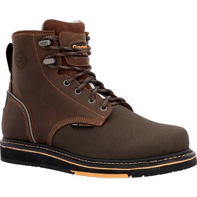 Men s 6  Power Wedge Work Boot by Georgia Boot For Sale