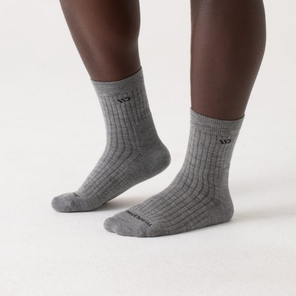 9001 Men s Solid Cushioned Micro Crew Socks by Wide Open Socks For Cheap