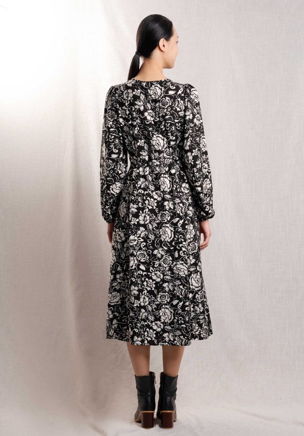 Dress Robe Nacre Black Sale