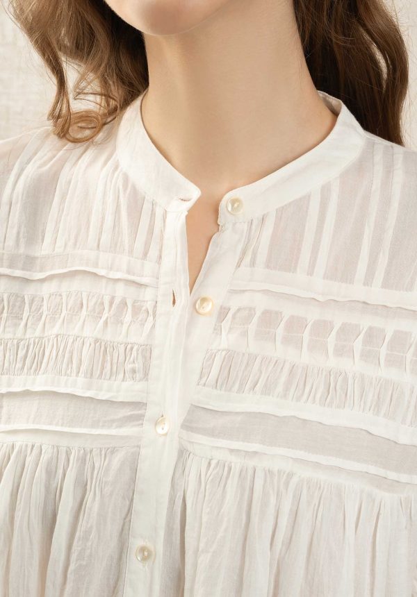 Blouse Evie 85096 Blanc For Sale