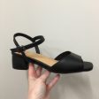 Ziera Caborra Black Wide Leather Heel on Sale