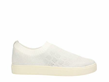 Slip-on in tessuto elasticizzato senza lacci For Cheap