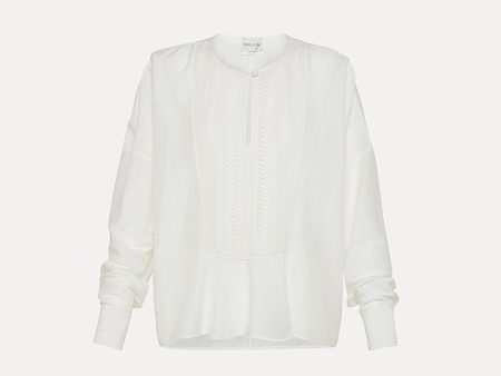 Blouse Voile Shirt 12903_my Shirt Ivory on Sale