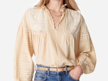 Blouse Dahlia 2hva27-v09771 Beige For Sale