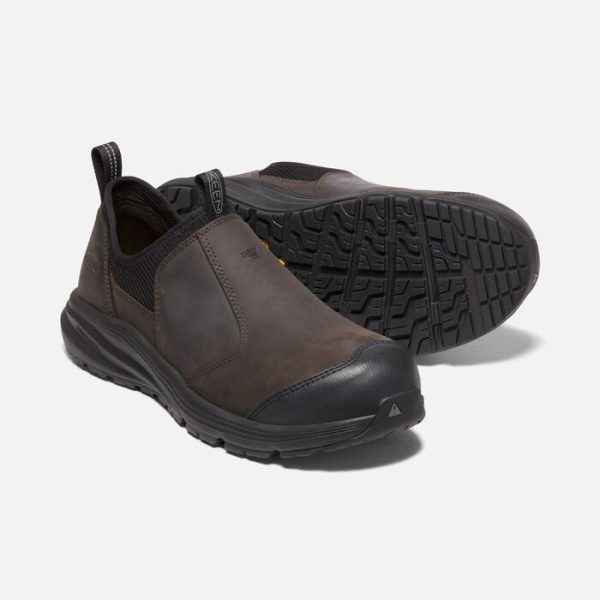 Vista Energy + Shift ESD Leather Slip On by Keen Utility Online Sale