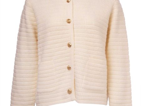 Cardigan Iy23617 Ecru Hot on Sale