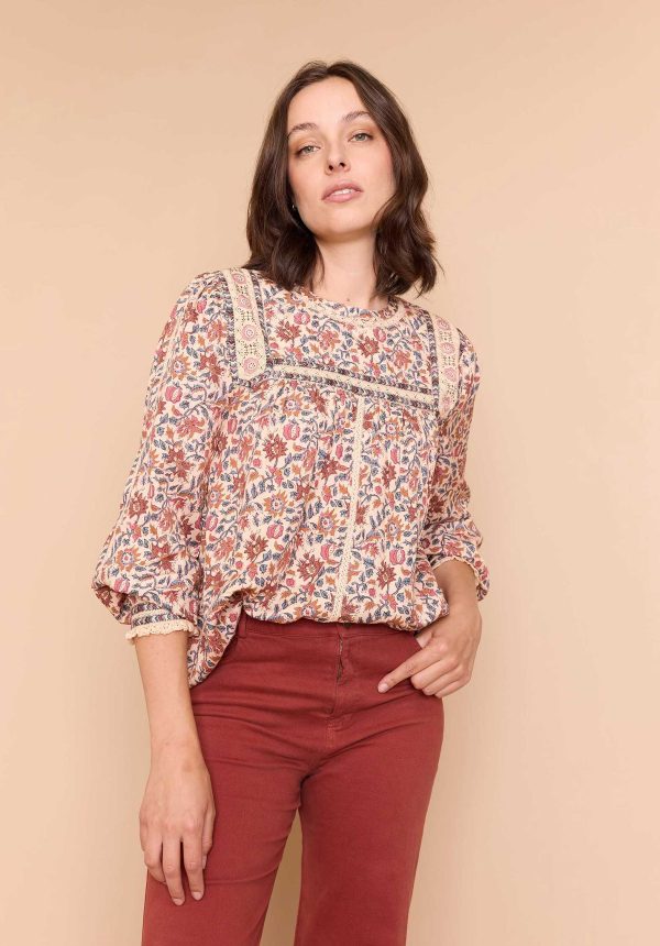 Blouse Ripcord Print-Jinesh For Sale