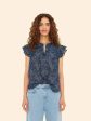 Blouse X5wlp000 Bria Top Navy-Green Online Sale