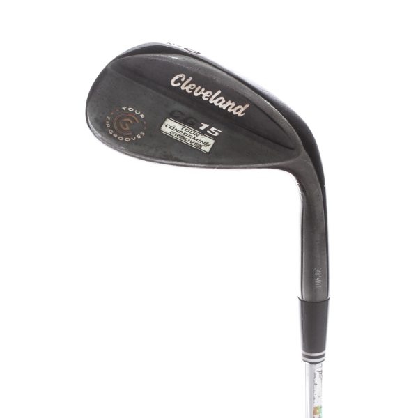 Cleveland CG16 Black Steel Mens Right Hand Lob Wedge 60* 12 Bounce Wedge - Cleveland For Cheap